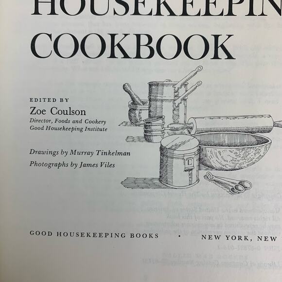 Vintage The Good Housekeeping Cookbook 1973‎ w/ Original Dust Cover - Picture 3 of 13